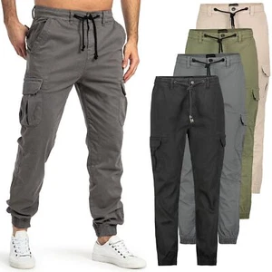 Sublevel Herren Cargo Hose Cargohose Jeans Sweatpant Chino Jogginghose Freizeit - Bild 1 von 26