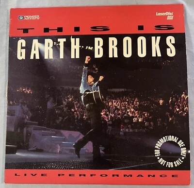 This Is Garth Brooks Live Performance Laserdisc - Image 1 of 2