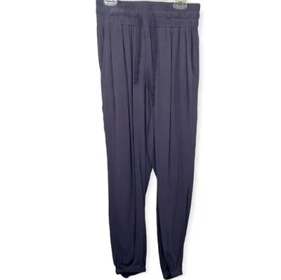 Pantalones Talula Rayón Color Berenjena Profundo Para Mujer Talla XXS Cintura Elástica Púrpura Foto 1 de 4