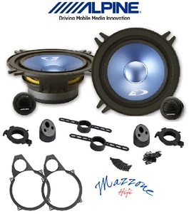 KIT 4 CASSE ALPINE SXE-13CS PER BMW 3 E36 DAL 1990 >00 SUPPORTI AUTO POSTERIORI - Imagen 1 de 4
