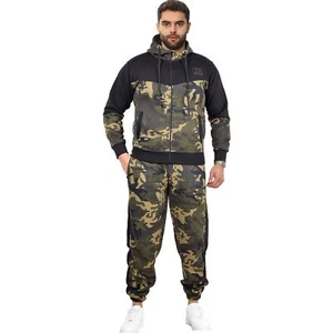 Chándal para Hombres Camuflaje Sudadera con Capucha Pantalones Deportivos Caballeros Gimnasio Ejercicio Adultos Moda - Imagen 1 de 7