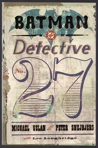 DETECTIVE BATMAN NO. 27 DC 2003 ELSEWORLDS SOFTCVR OGN TPB 1930 MISTERIO NUEVO - Imagen 1 de 2