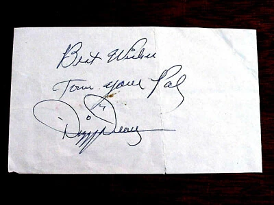 DIZZY DEAN GASHOUSE GANG 1934 MVP CARDS HOF SIGNED AUTO CUT INDEX JSA LOA  - Image 1 of 4