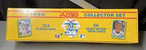 1990 Score Baseball Collector Set SEALED Box 714 Cards + 56 Magic Motion Sealed - Picture 1 of 4
