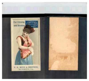 1888 N488 P.H. MAYO & BROTHER PHOTO OF WOMAN '' 720 - Bild 1 von 1