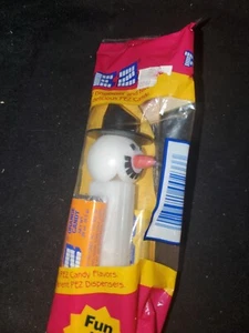 PEZ: CHRISTMAS SNOWMAN - Factory Sealed Dispenser & Candy / Retired (PS) - Picture 1 of 3