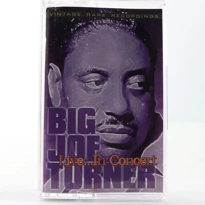 Big Joe Turner Live...In Concert (Cassette Tape, 1996, Blue Dog) TESTED KRB5 104 - Image 1 of 4