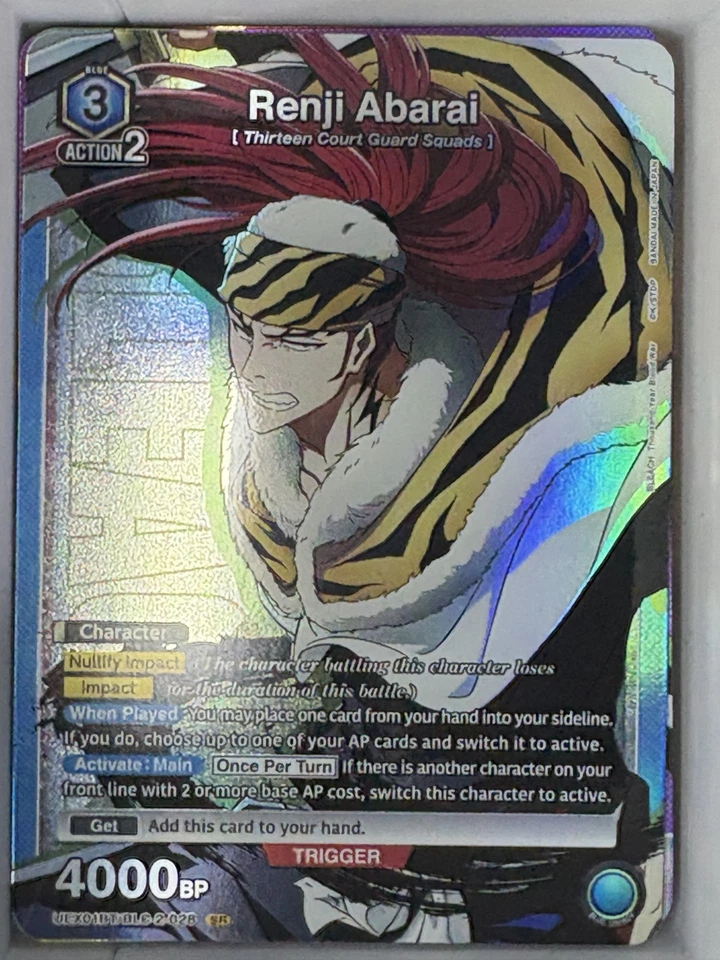 Renji Abarai (028) - UEX01BT: BLEACH: Thousand-Year Blood War Vol.2 (UEX01BT) - Image 1 of 1
