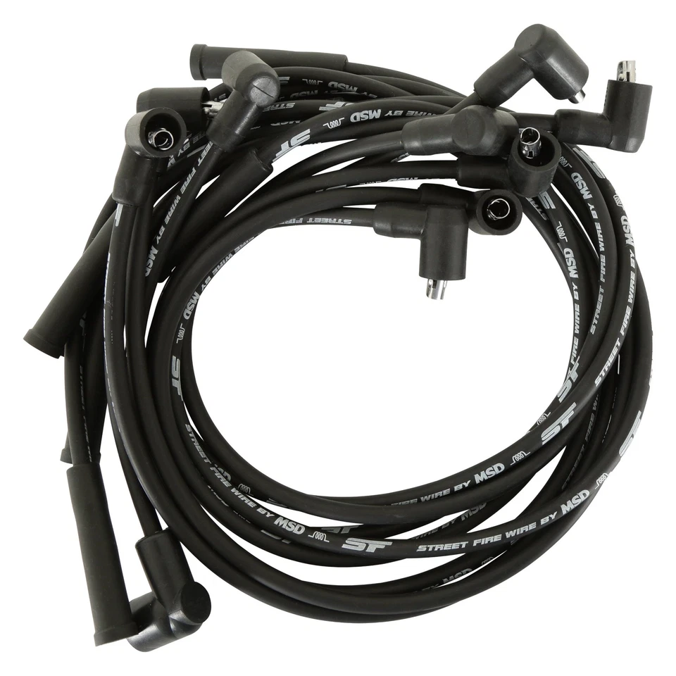 MSD 5543 Street-Fire Spark Plug Wire Set Ford Small Block V8 Foto 1 de 4