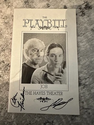 Job Signed Legacy Playbill - Image 1 of 2