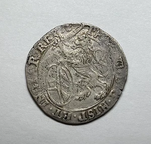 1640 Spanish Netherlands (Antwerp) - AR 1 Escalin of Philip IV, KM-52.1. - Picture 1 of 2