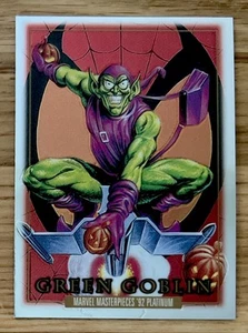 2024 SKYBOX Marvel Masterpieces Platinum Card #36 GREEN GOBLIN Mint card! - Picture 1 of 2