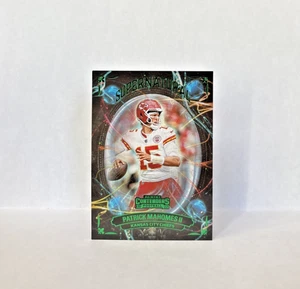 2022 Panini Contenders - Supernatural Patrick Mahomes II #SN-PMA Emerald - Imagen 1 de 2