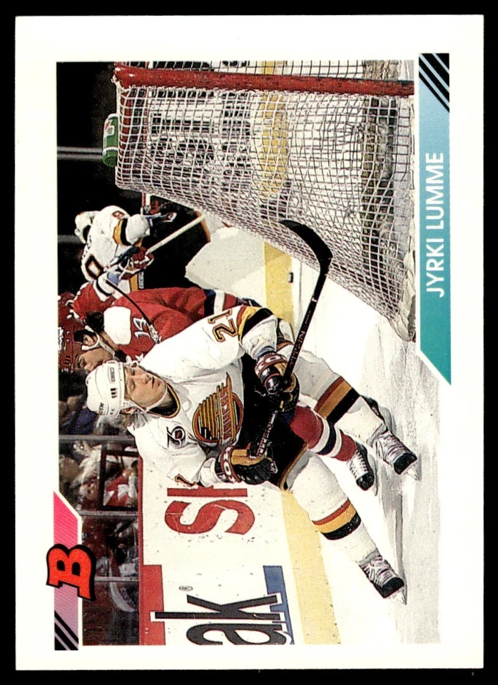 1992 Bowman #170 Jyrki Lumme - Vancouver Canucks - Image 1 of 2