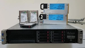 HP DL380p Gen8, 2x Intel Xeon E5-2697 v2 (12-Core Each), 256GB RAM, 11 600GB SAS - Picture 1 of 14