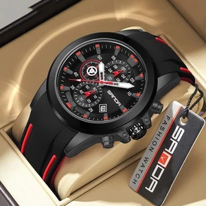 Fashion Calendar Men's Business Quartz Watch - Picture 1 of 6