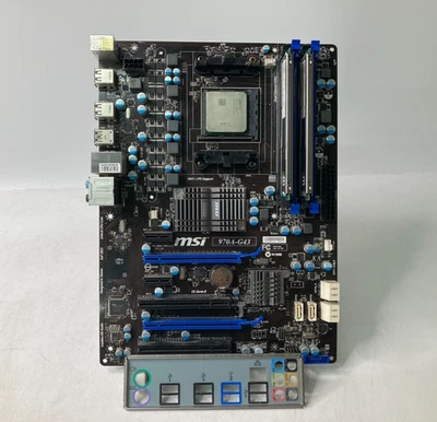 MSI 970A-G43 con AMD FX 6300 3.50GHz CPU 8GB DDR3 Ram AM3/AM3+ Foto 1 de 4