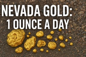 Where to Find One Ounce of Gold Per Day Prospecting in Nevada and Collect $3K - Picture 1 of 1