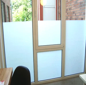 Milchglasfolie Sichtschutz Fensterfolie Sichtschutz Tür Büro Dusche PREMIUM - Bild 1 von 16