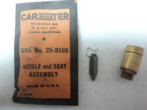 NOS 1956 Buick 2378 2400 Carter Carburetor Needle & Seat 25-310S - Picture 1 of 1