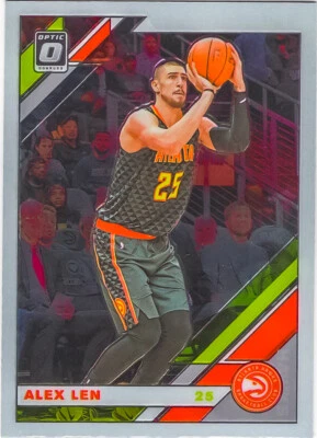 Alex Len 2019-20 Donruss Optic Chrome Base Card #32 Atlanta Hawks NBA Sports - Image 1 of 2