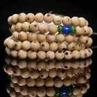 8mm Apple round white jade fruit Barrel beads bracelet Office Wear Ethnic Link