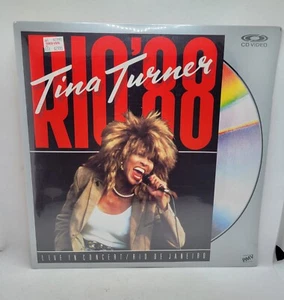 Tina Turner Live in Rio '88 Laserdisc In Concert HI-DEF CD Video - Picture 1 of 2