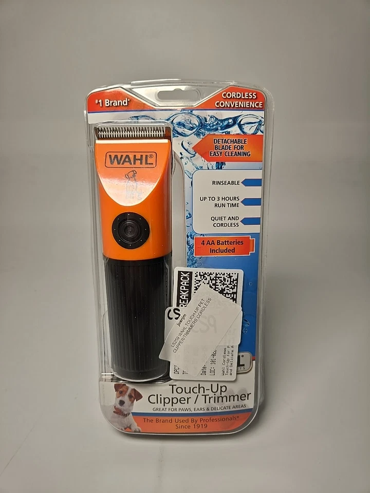 Wahl Cordless Touch-Up Dog Clipper and Trimmer For Paws Ears Delicate Areas