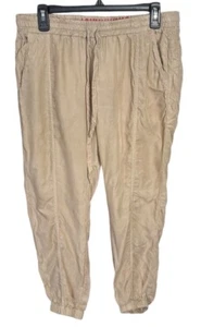Johnny Was Beige Ramble Pants Uni Sex Size Small Boho Lagenlook - Picture 1 of 5