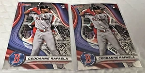 2022 Bowman's Best CEDDANNE RAFAELA ROOKIE 1 REFRACTOR 1 BASE RED SOXS RC - Bild 1 von 1