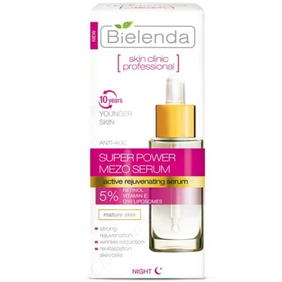 Bielenda Skin Clinic Super Power Mezo Anti-Age Actively Rejuvenating Day Night