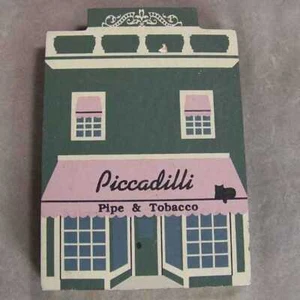 Cat's Meow Village Keepake Serie VIII Piccadilli pipa tienda de tabaco 1990 - Imagen 1 de 2