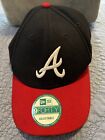Era Atlanta Braves Home 59Fifty Fitted Hat (Dark Navy/Red) Mlb Cap