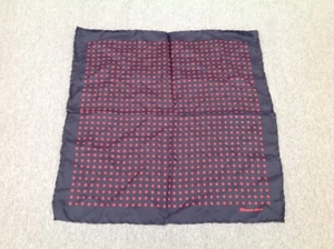 Pañuelo Turnbull & Asser Cuadrados Medianos Azul, Rojo Hecho a Mano en Inglaterra - Imagen 1 de 9