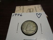 1946 - Canada - silver 10 cent coin - Canadian dime 