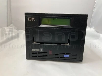 IBM 3580-L23 Ultrium 2 (LTO-2) Single External LVD SCSI Tape Drive TotalStorage - Image 1 of 2