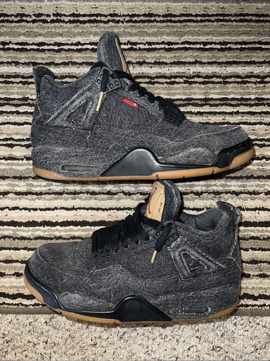 Levi's x Air Jordan 4 Retro Denim for Sale | Authenticity 