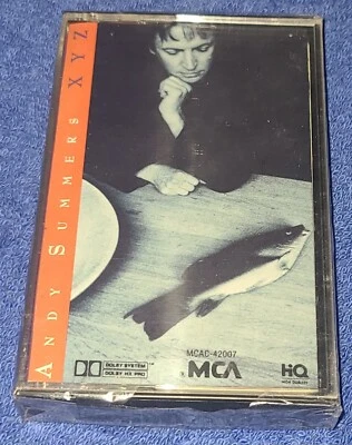 Andy Summers X Y Z Cassette Tape New Sealed 1987 MCA - Image 1 of 4