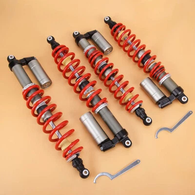 UPGRADED For Polaris RZR S 800 200-2014 2010 2012 Front & Rear Shocks Absorbers  - Imagem 1 de 4