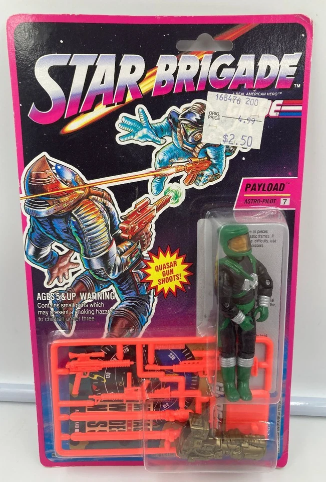 Vintage Gi Joe Star Brigade Payload V3 Complete Hasbro 1993 Super Duper