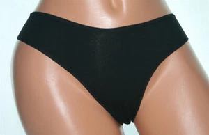 Braguita de bikini negra medianache lisa talla S - Imagen 1 de 2