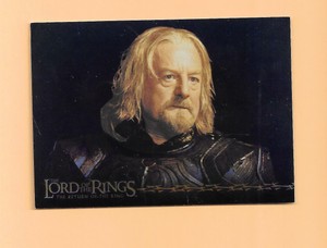 Lord of the Rings Return of the King 2003 Prismatic Foil Card 8 Théoden