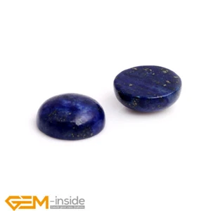 Blue Lapis Lazuli CAB Cabochon Natural Gemstone Loose Beads Jewellry Making 5Pcs - Picture 1 of 60