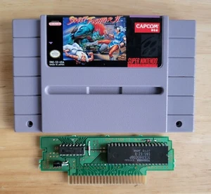 Street Fighter II 2 (Super Nintendo, SNES) Authentic, Tested, Dust Cover - Picture 1 of 11