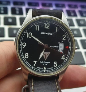 Junkers Spitzbergen F13 No 6164 21 Jewels 41mm Automatic Watch Uhr Montre Faulty - Picture 1 of 8