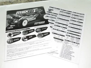 MUGE2029 MUGEN SEIKI MBX8TR 1/8 TRUGGY INSTRUCTION MANUAL - Picture 1 of 1