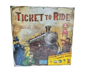 Days Of Wonder Ticket To Ride Europe Board Game Alan R. Moon Train Adventure NEW - Picture 1 of 3