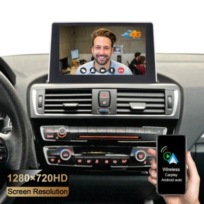 Unidad principal de radio estéreo Android CarPlay de 8 núcleos para BMW Serie 1 F20 F21 NBT 4+64 GB Foto 1 de 4