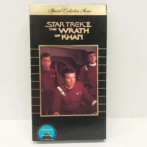 "STAR TREK II: THE WRATH OF KHAN (1982)" Collector's VHS Tape (1986, Paramount) - Bild 1 von 4