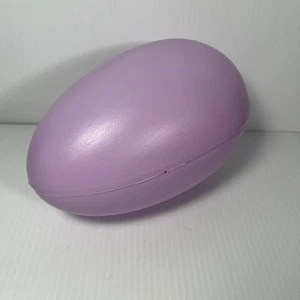 Blow Mold Easter Egg Light Pastel Purple General Foam Plastics Vintage 8" - Picture 1 of 4